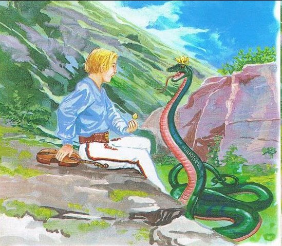 Иллюстрация к басне крылова мальчик и змея (36 фото)