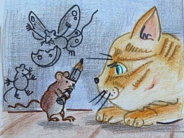 Кошка и мыши иллюстрация к басне эзопа (39 фото)