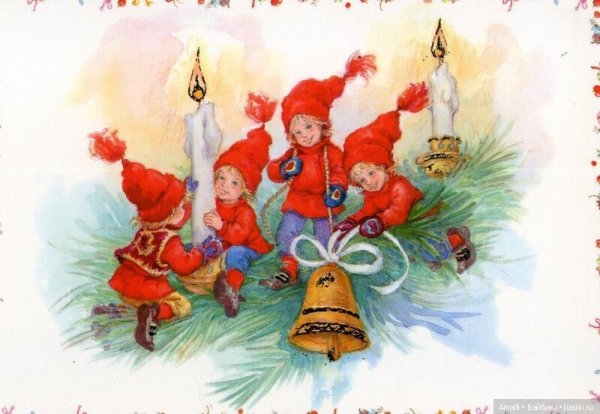 Болгарские рождественские открытки (34 фото)