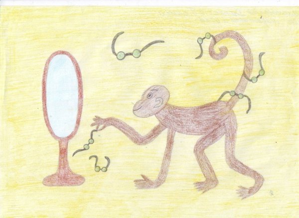 Иллюстрации к басне мартышка и очки картинки (35 фото)