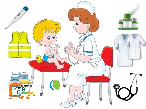 Иллюстрации профессия врач для детей (40 фото)