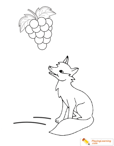 Иллюстрация к басне лиса и виноград (37 фото)