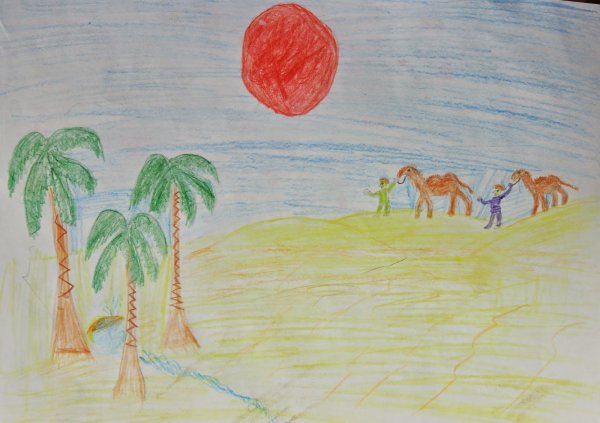 Иллюстрация к басне три пальмы (40 фото)