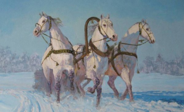 Иллюстрация три белых коня к песне (38 фото)