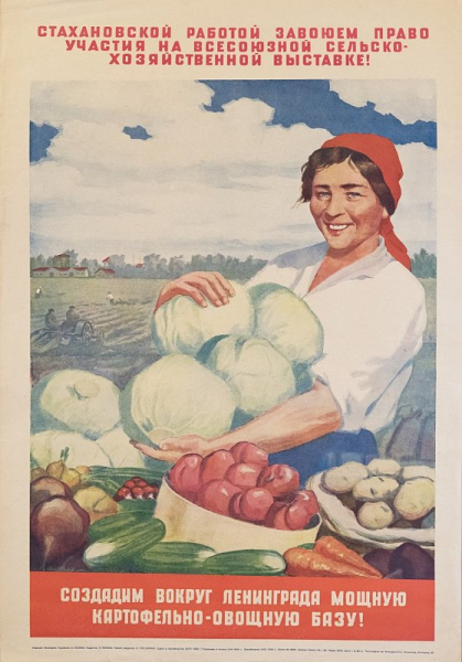 Картофель советский плакат (44 фото)