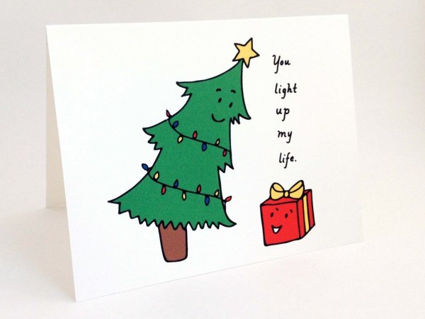 Новогодние открытки простые рисунки (40 фото)
