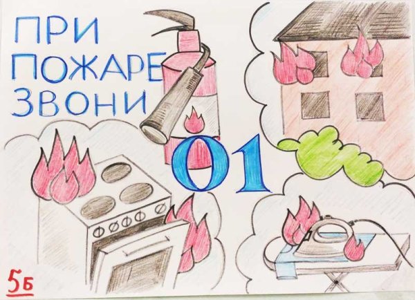 Плакат рисунок по пожарной безопасности в школу (38 фото)