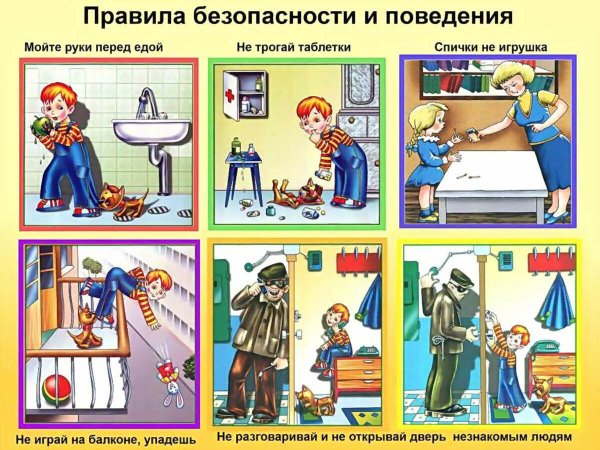 Правила безопасного поведения в школе плакаты (36 фото)