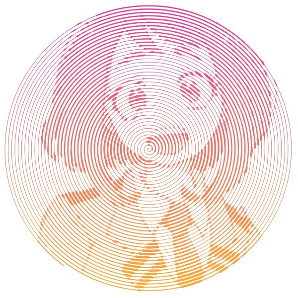 Раскраски круглая спираль аниме (40 фото)