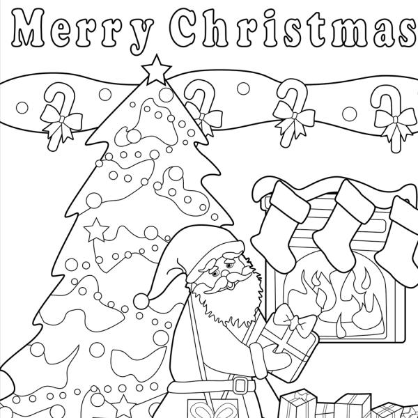 Рождественская открытка рисунок на английском (33 фото)