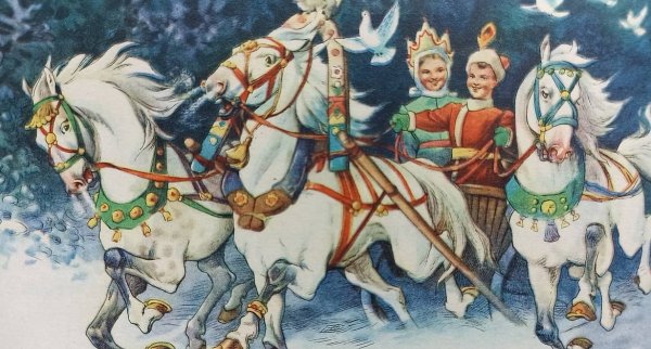 Советские новогодние открытки с тройкой (33 фото)