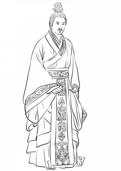 Древний японский костюм