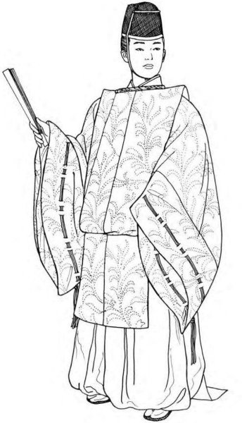 Кимоно самурая выкройка эпохи Эдо