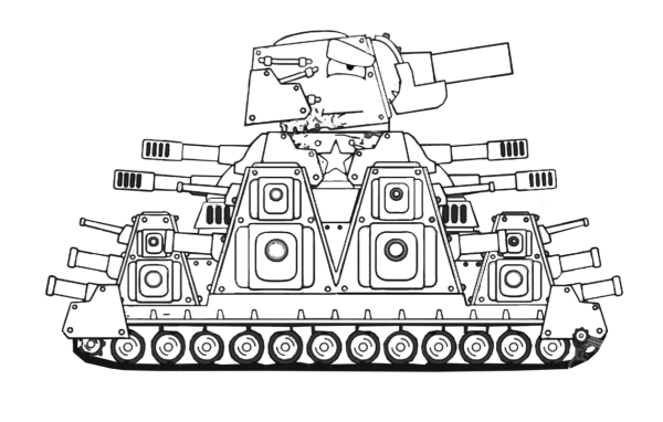 Раскраски геранд танки против монстров (45 фото)