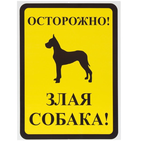 Плакат злая собака (39 фото)