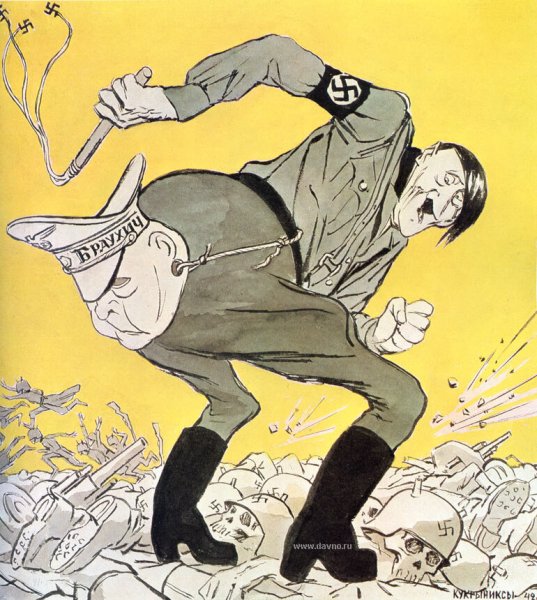 Кукрыниксы про Гитлера художники