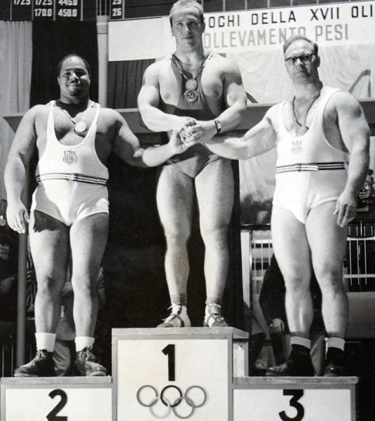 Юрий Власов олимпиада 1960